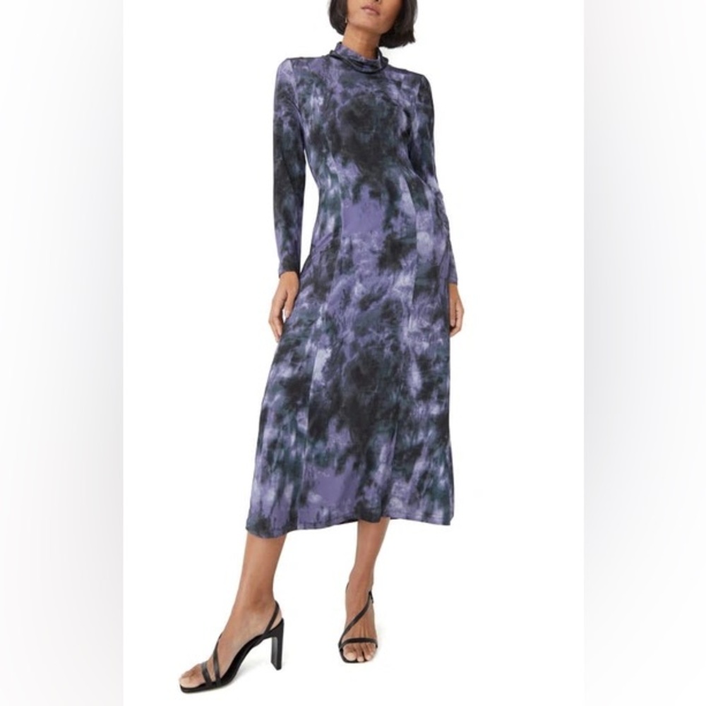 & other stories marble print dress